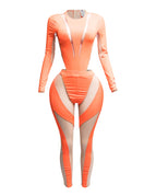 ORANGE/NUDE / S