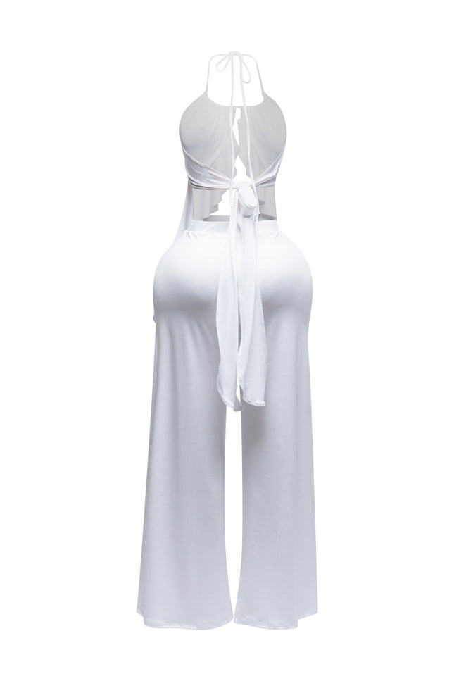 Ruffled top & pants set - Muvin 
