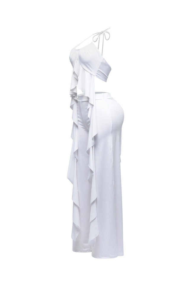 Ruffled top & pants set - Muvin 