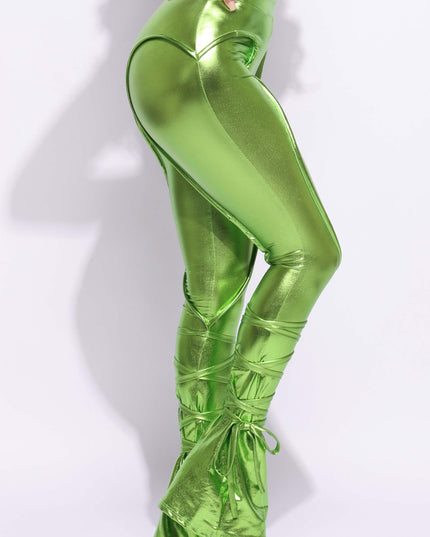 Metallic pants - Muvin 