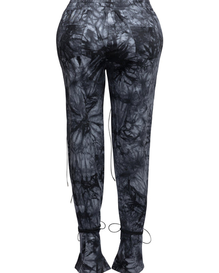 Parachute lace up jogger pants - Muvin 
