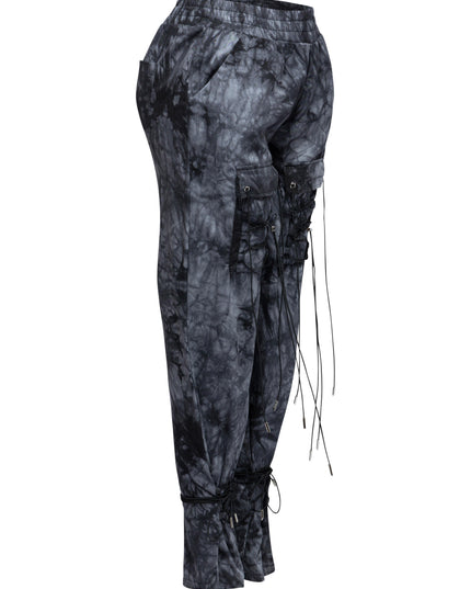 Parachute lace up jogger pants - Muvin 