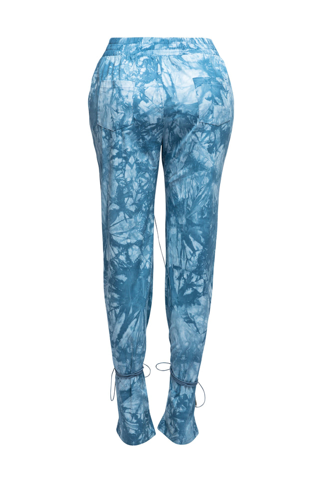 Parachute lace up jogger pants - Muvin 