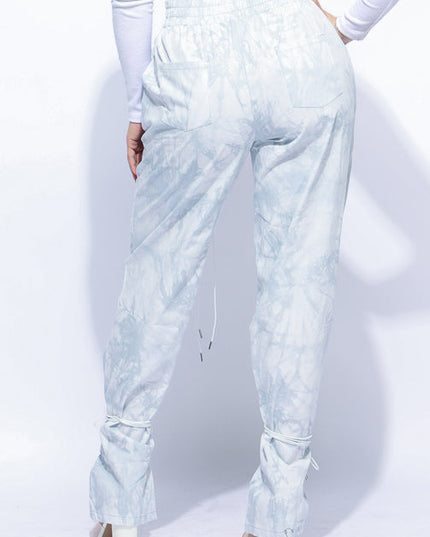Parachute lace up jogger pants - Muvin 