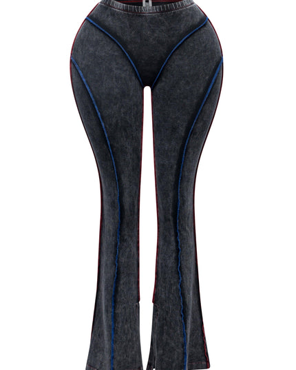 Mineral washed pants - Muvin 