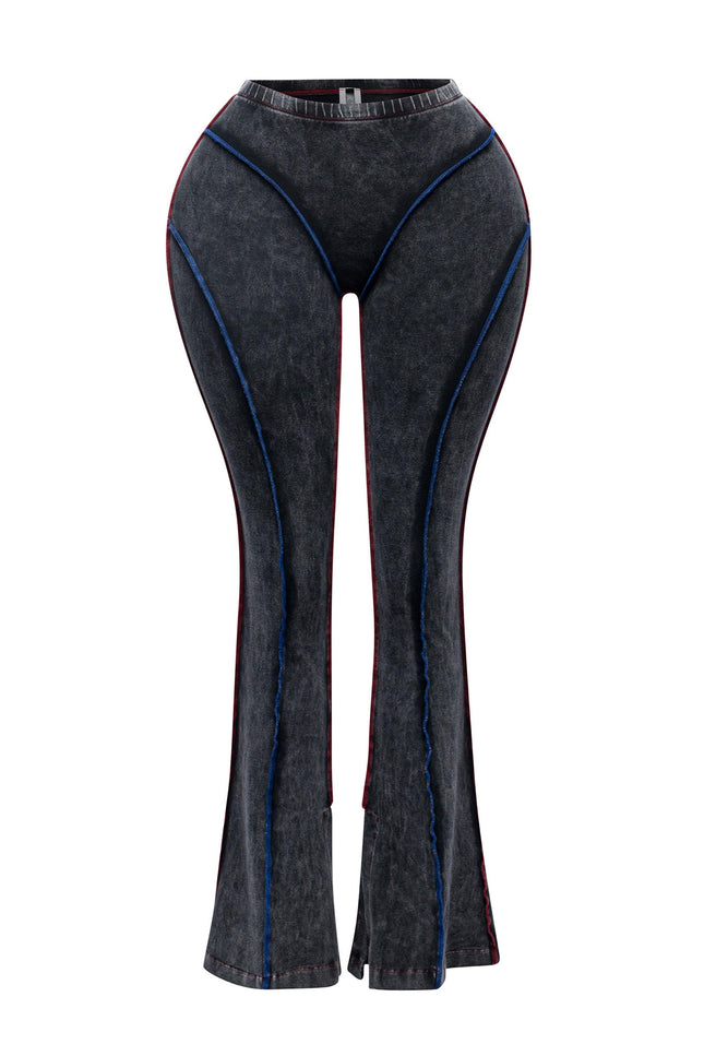 Mineral washed pants - Muvin 