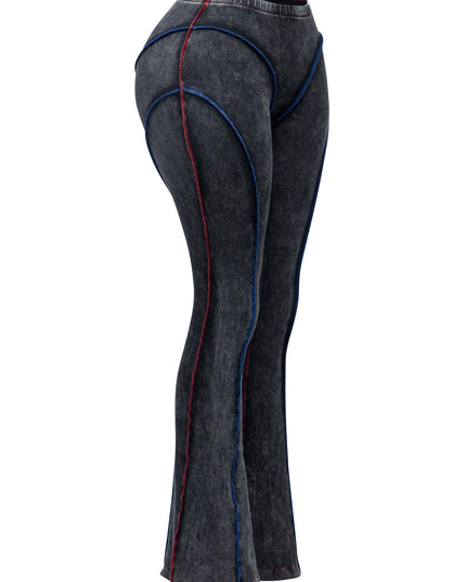 Mineral washed pants - Muvin 