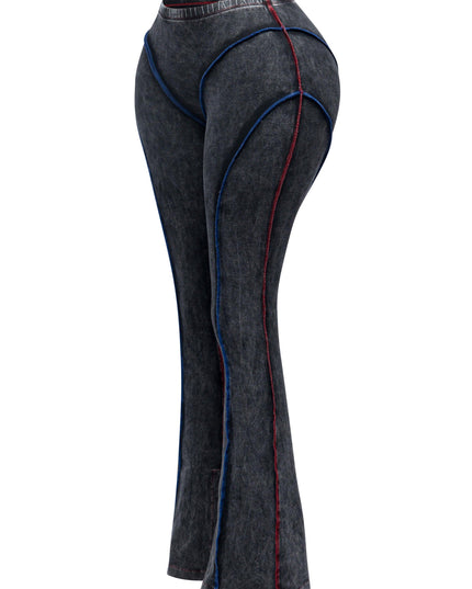 Mineral washed pants - Muvin 