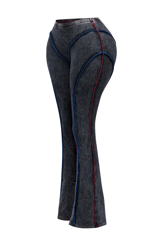 Mineral washed pants - Muvin 