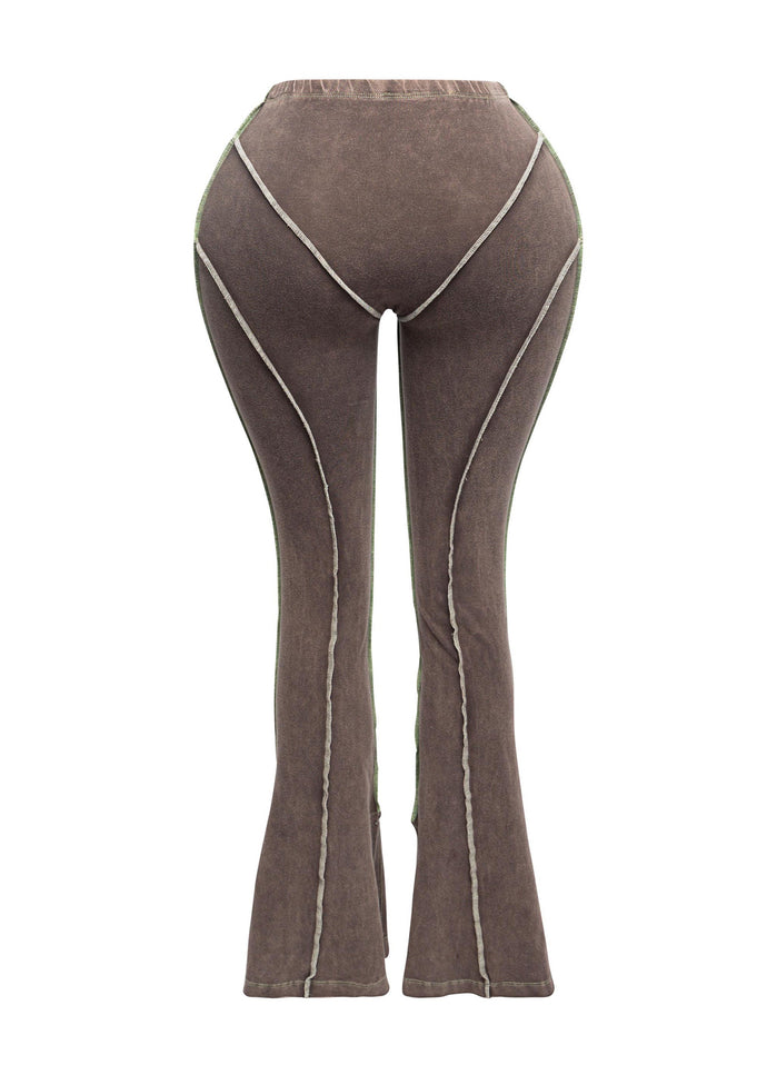 Mineral washed pants - Muvin 