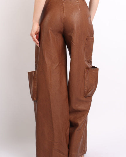 Wide leg pants with pockets - Muvin 