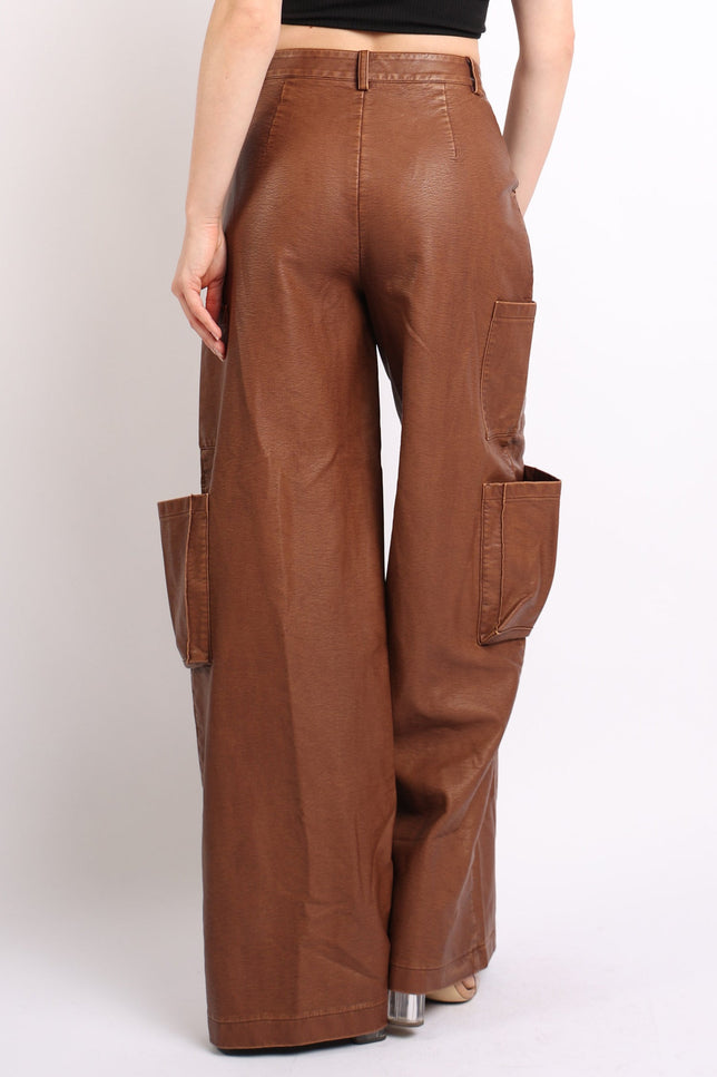 Wide leg pants with pockets - Muvin 
