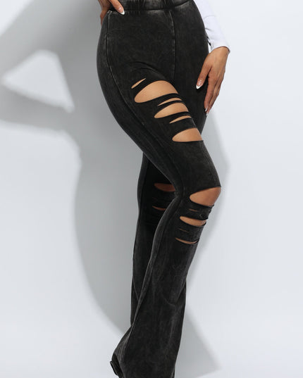 Mineral washed pants - Muvin 