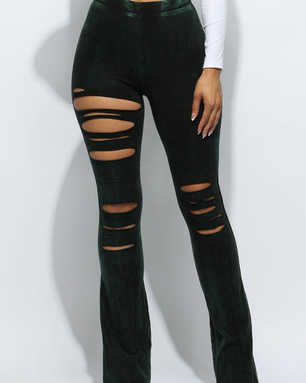 Mineral washed pants - Muvin 