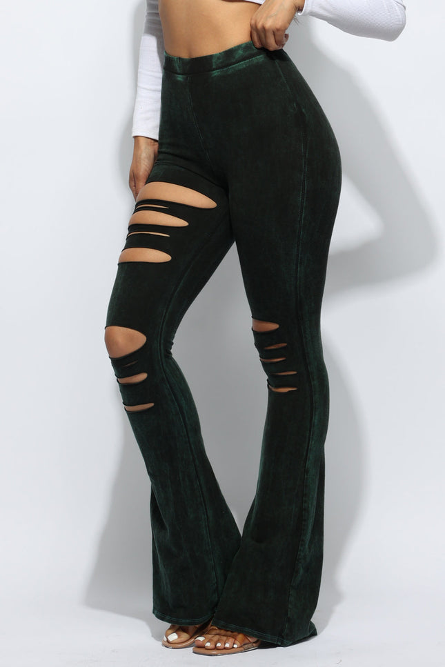 Mineral washed pants - Muvin 