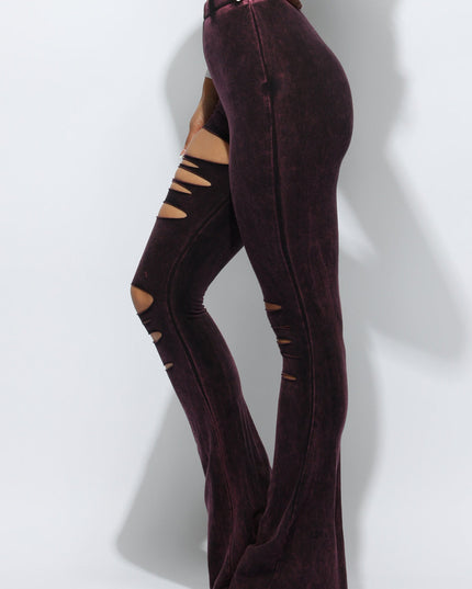 Mineral washed pants - Muvin 