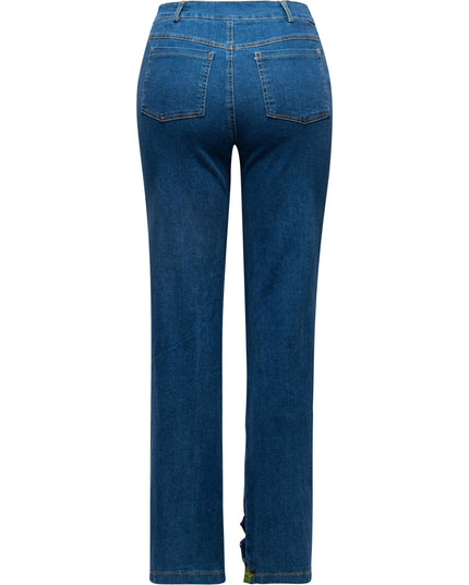 Distressed denim pants - Muvin 