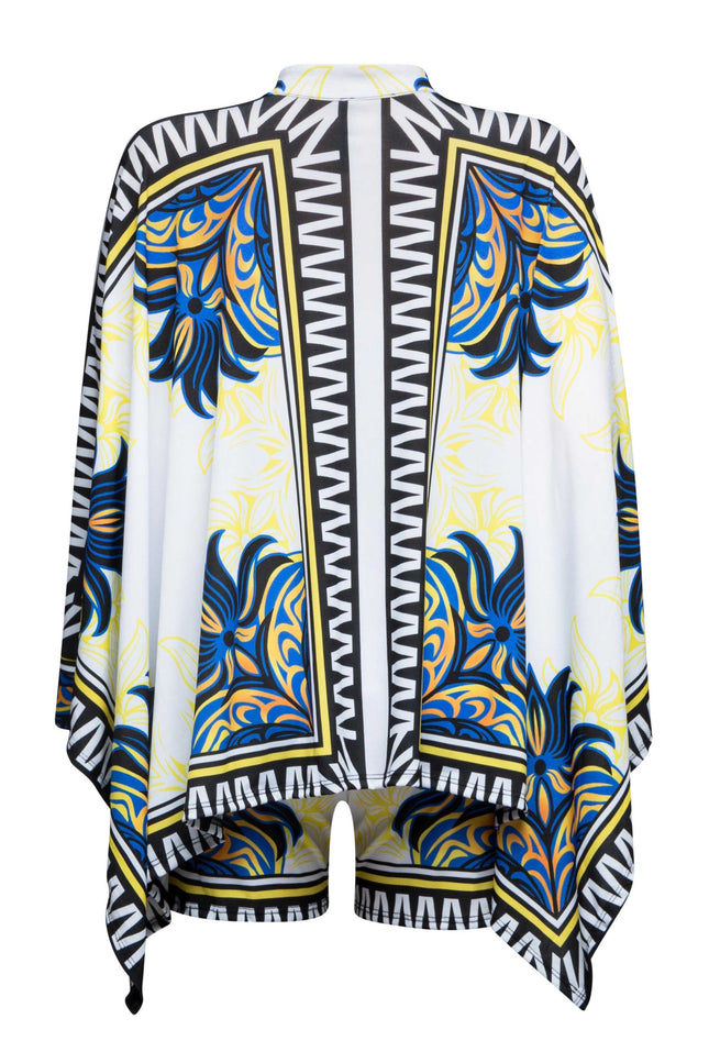 Button down kimono top & shorts set - Muvin 