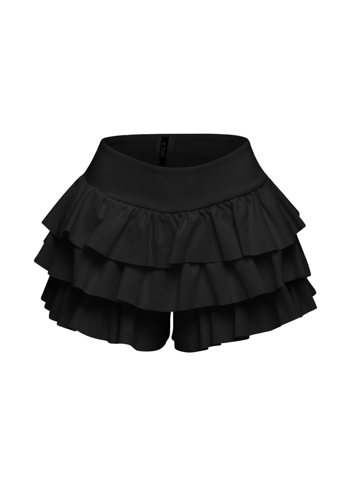 Sugar Rush Ruffle Cotton Shorts - Muvin 