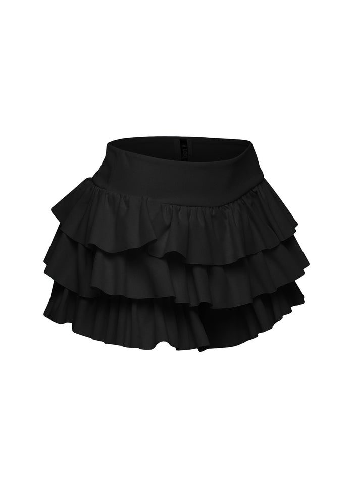 Sugar Rush Ruffle Cotton Shorts - Muvin 