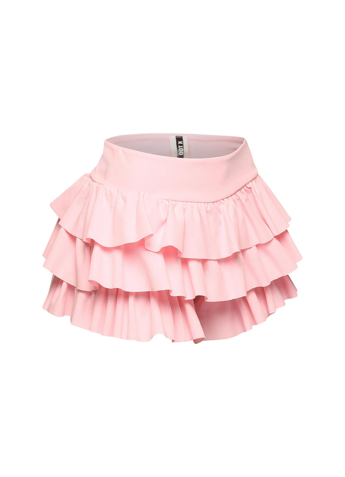 Sugar Rush Ruffle Cotton Shorts - Muvin 