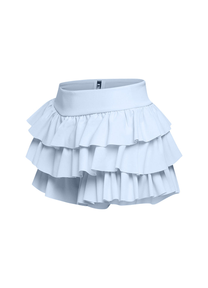 Sugar Rush Ruffle Cotton Shorts - Muvin 