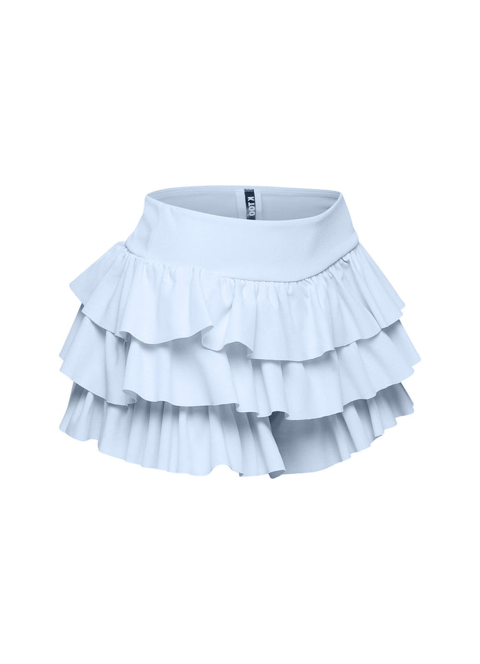 Sugar Rush Ruffle Cotton Shorts - Muvin 