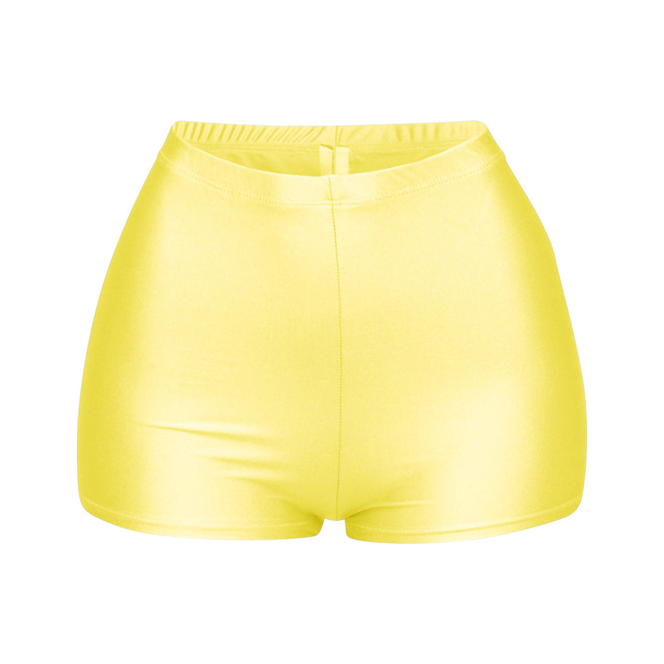 Highwaisted Nylon Shorts - Muvin 