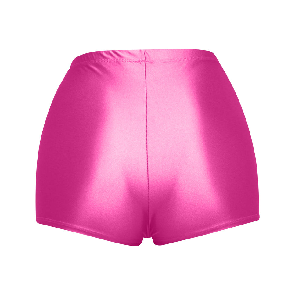 Highwaisted Nylon Shorts - Muvin 