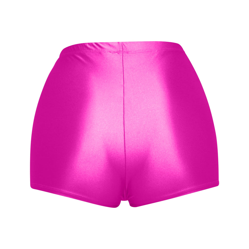 Highwaisted Nylon Shorts - Muvin 