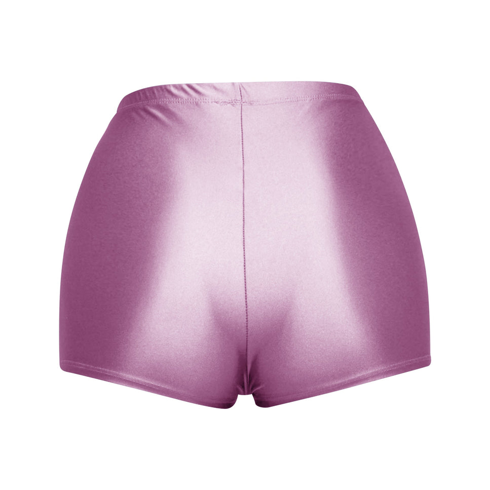Highwaisted Nylon Shorts - Muvin 