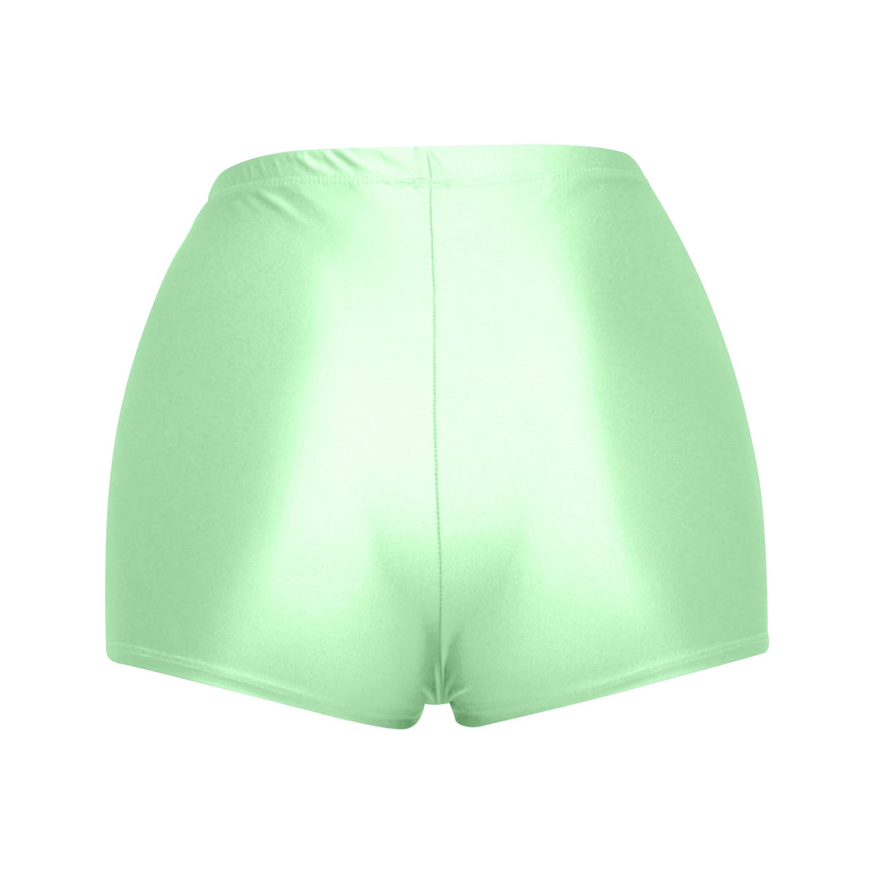 Highwaisted Nylon Shorts - Muvin 