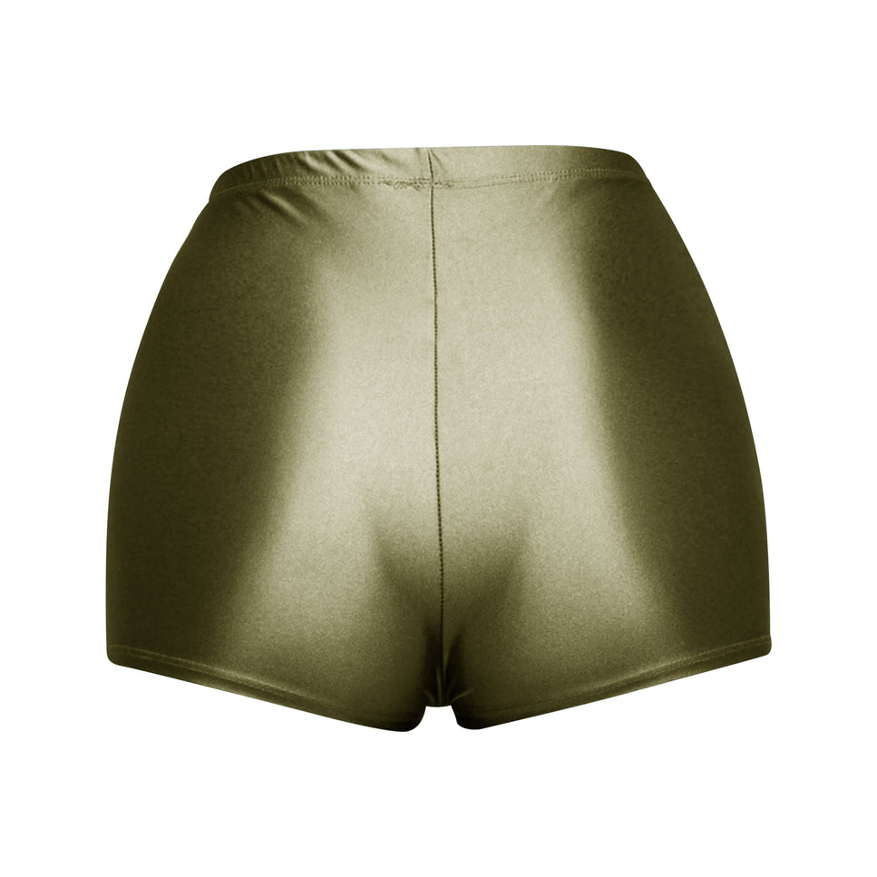 Highwaisted Nylon Shorts - Muvin 