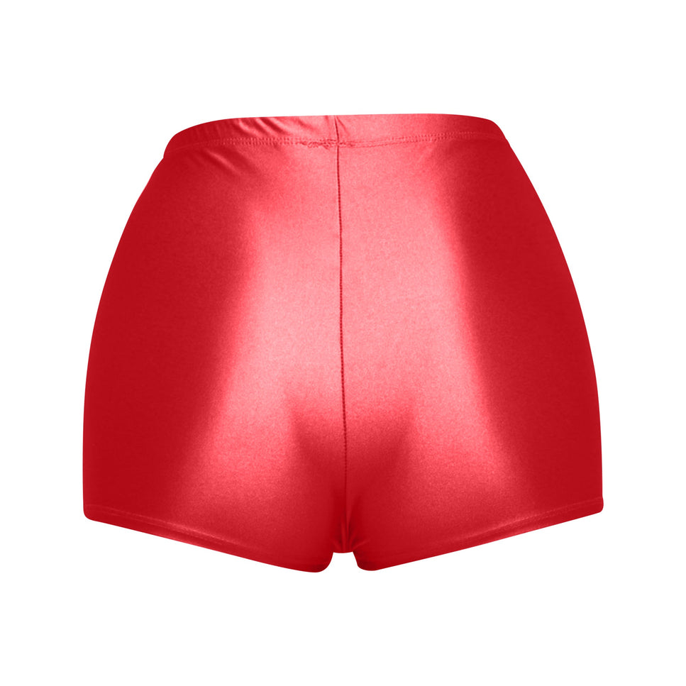 Highwaisted Nylon Shorts - Muvin 