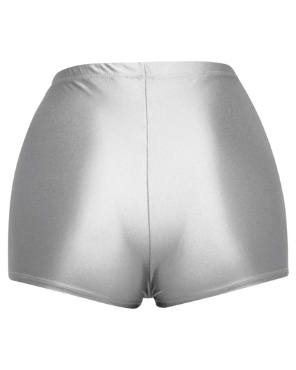 Highwaisted Nylon Shorts - Muvin 
