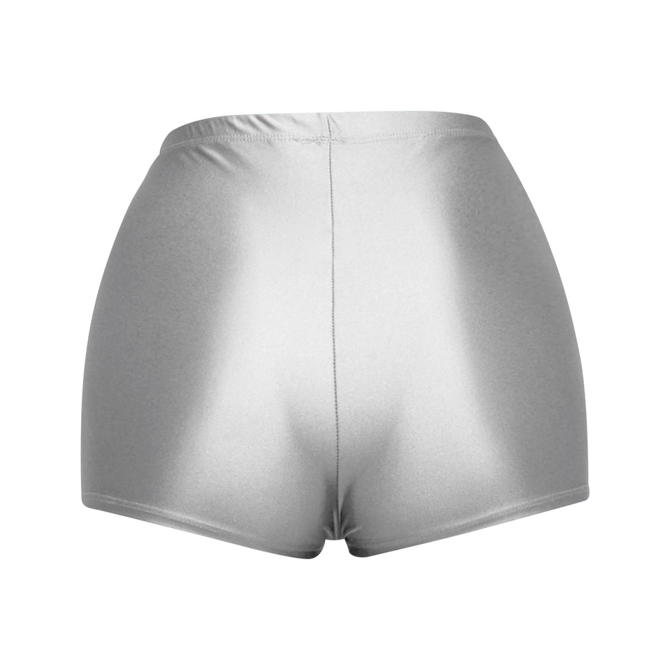 Highwaisted Nylon Shorts - Muvin 