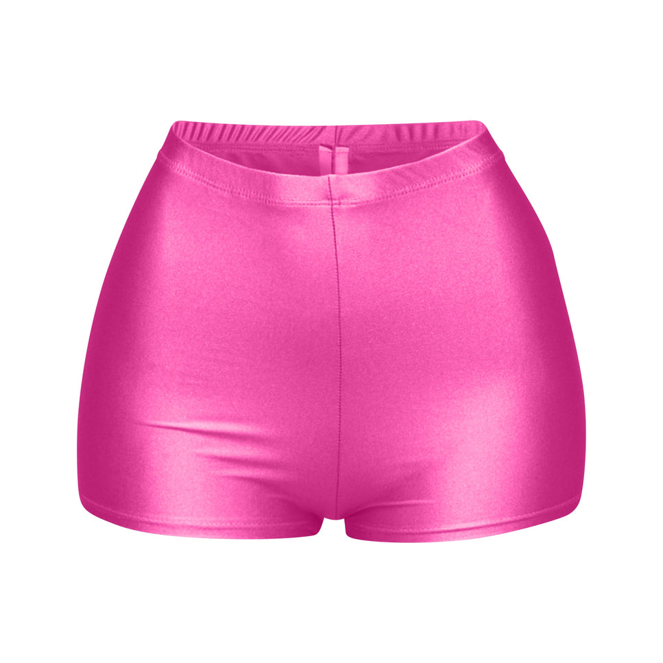 Highwaisted Nylon Shorts - Muvin 