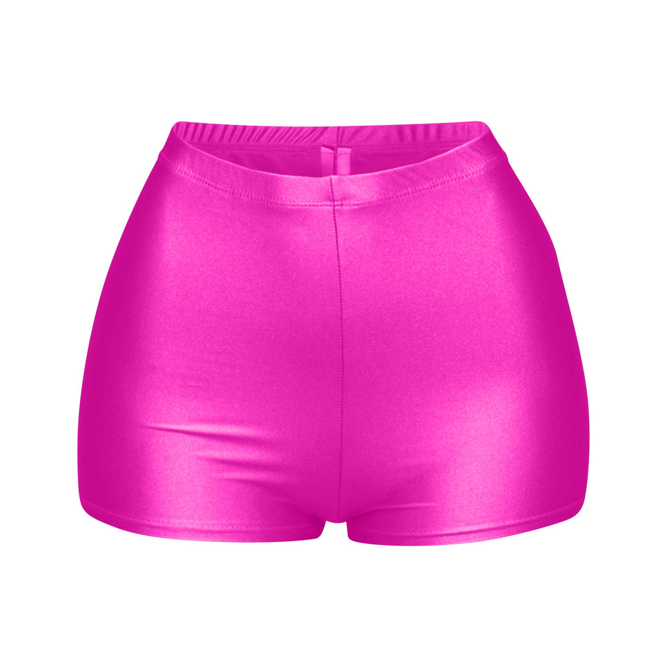 Highwaisted Nylon Shorts - Muvin 