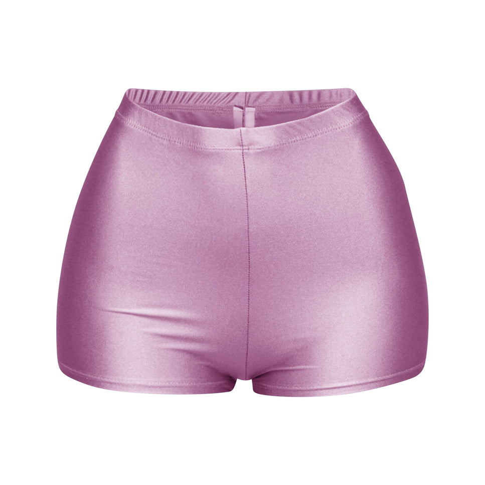 Highwaisted Nylon Shorts - Muvin 