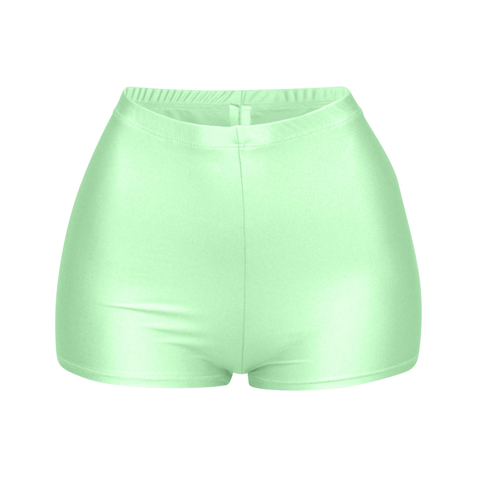 Highwaisted Nylon Shorts - Muvin 