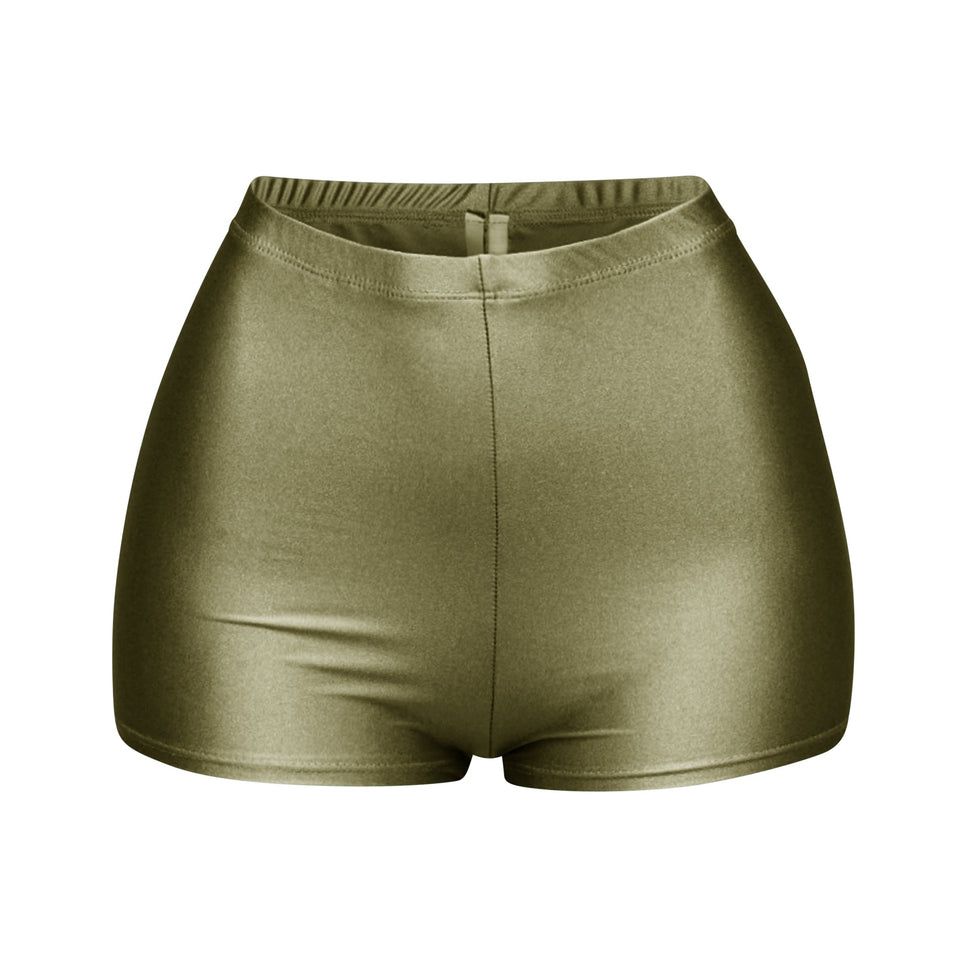 Highwaisted Nylon Shorts - Muvin 