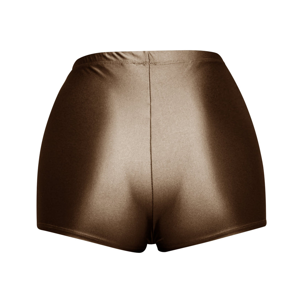 Highwaisted Nylon Shorts - Muvin 