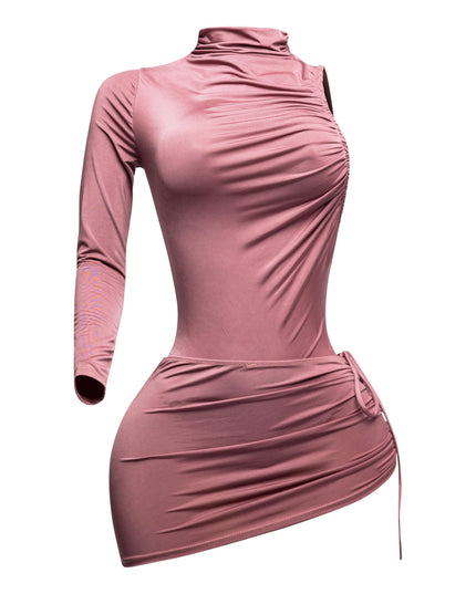 One sleeve bodysuit & mini skirt set - Muvin 
