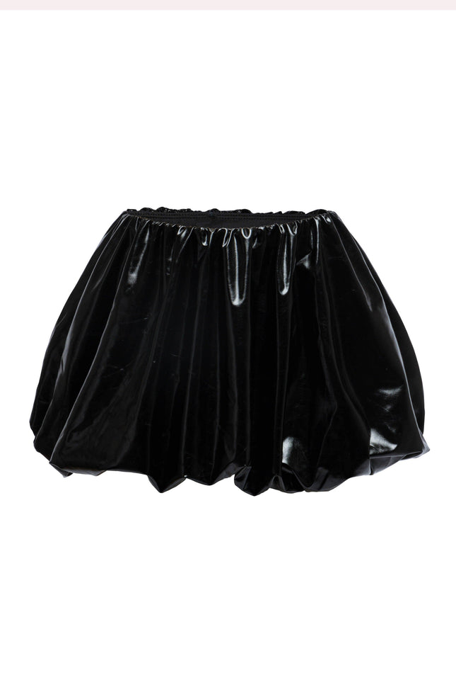 METALLIC BUBBLE SKIRT - Muvin 