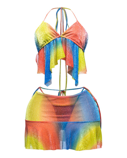 Ruffled 3 Pieces Sunsuit - Muvin 