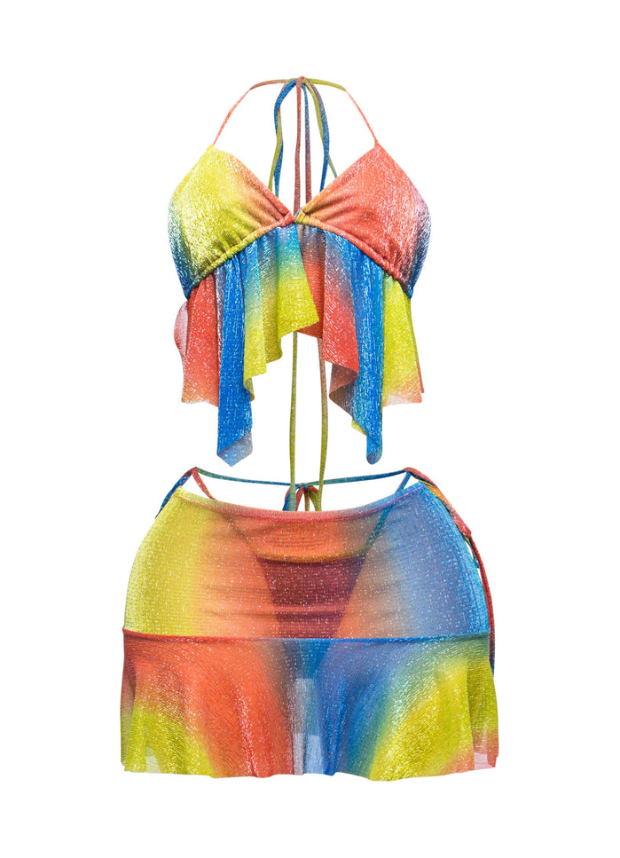 Ruffled 3 Pieces Sunsuit - Muvin 