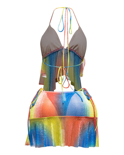 Ruffled 3 Pieces Sunsuit - Muvin 