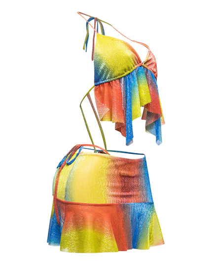 Ruffled 3 Pieces Sunsuit - Muvin 