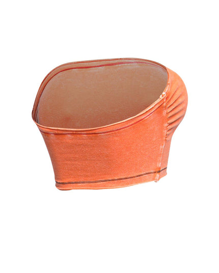 Mineral washed tube top - Muvin 