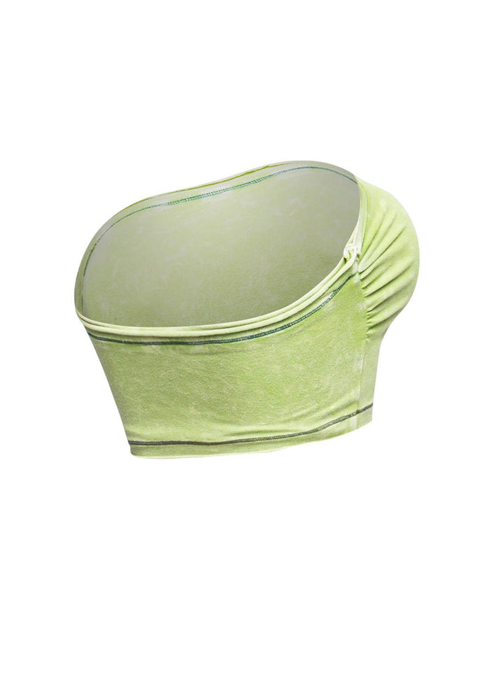 Mineral washed tube top - Muvin 
